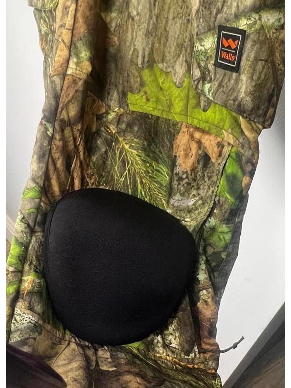 Walls Outdoor Goods Camo Cargo Hunting Pants/Removable Knee Pads Mossy Oak L - Picture 4 of 8